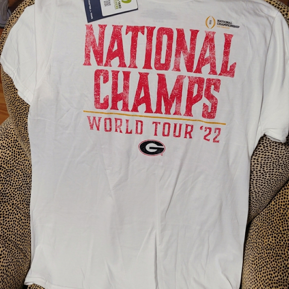 National Champs Georgia World Tour '22 T-Shirt